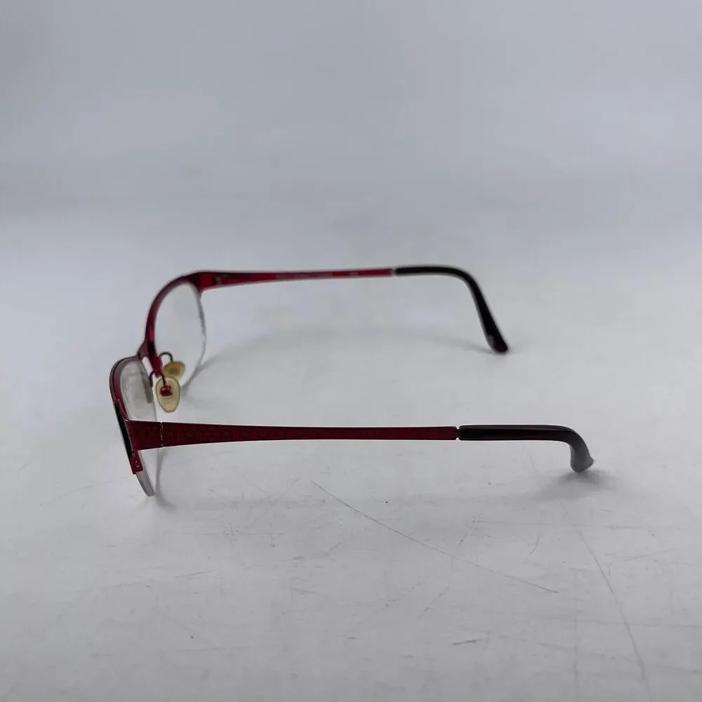 Scott Harris Europa SH-402 Women's Eyeglasses‎ Frame Red Cat Eye 50-17-135 mm